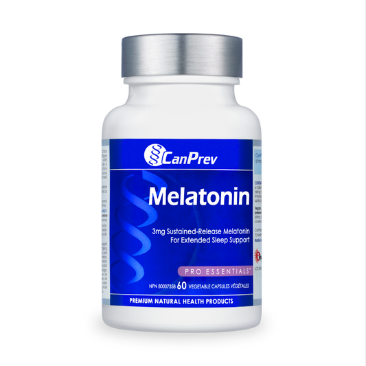 CanPrev   Melatonin 3mg Sustained-Release   60 v-caps