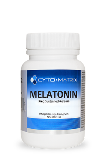 Cyto-Matrix Melatonin - 3mg Sustained-Release 60 v-caps