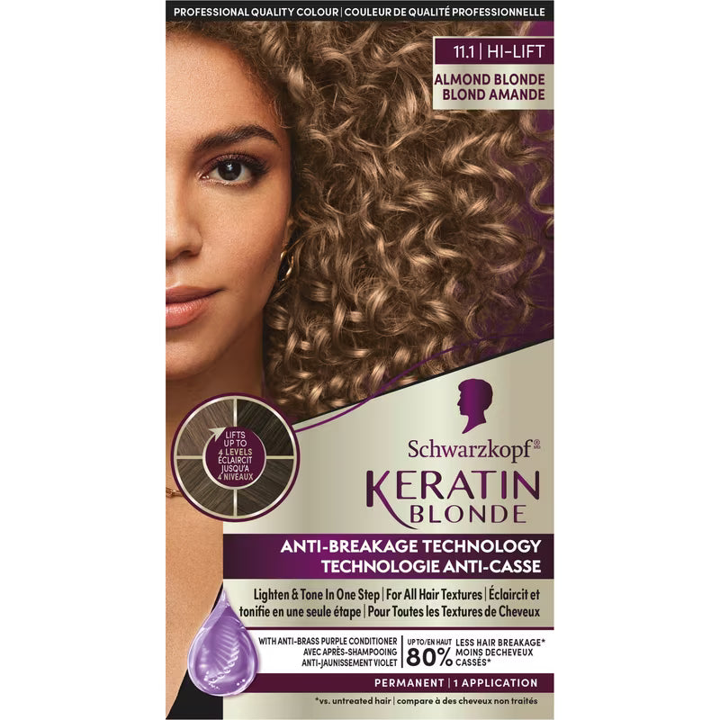 SCHWARZKOPF KERATIN #11.1 ALMOND BLONDE 50ML
