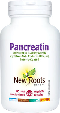 NEW ROOTS    Pancreatin    260 capsules