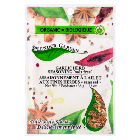 Splendor Garden - Org Garlic Herb Season SF -  35g