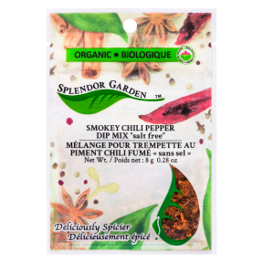Splendor Garden - Org Smokey Chili Pepper Dip SF -  8g