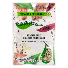 Splendor Garden - Organic Fennel Seed -  25g