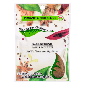 Splendor Garden - Organic Sage Ground -  25g