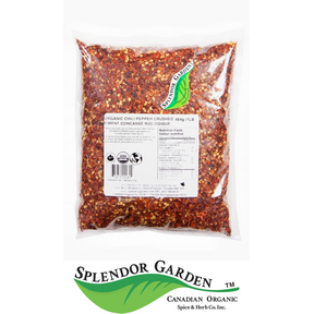 Splendor Garden - Organic Chilli Pepper Crushed - 454g