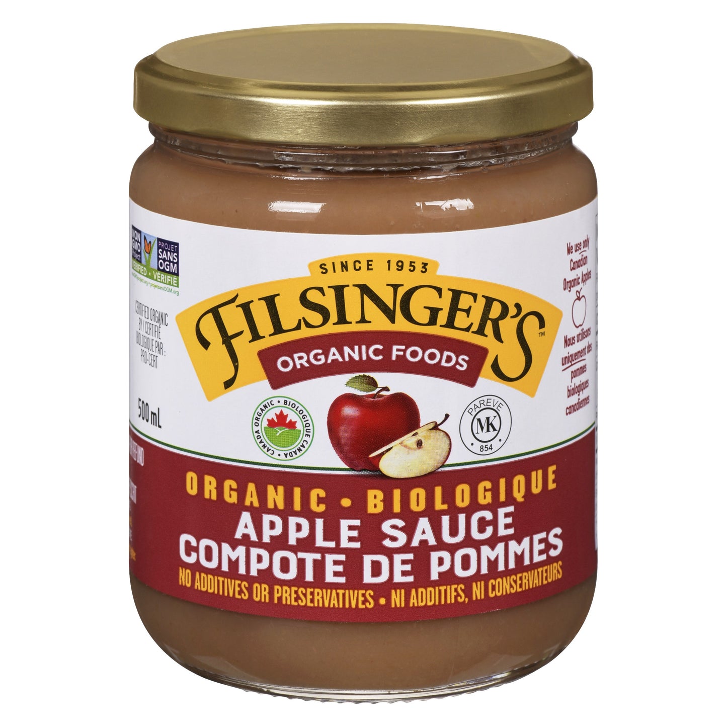FILSINGER'S    Org Apple Sauce 500mL