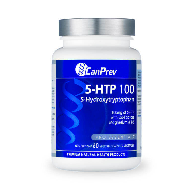 CanPrev   5-HTP 100 with B6 & Magnesium   60 v-caps