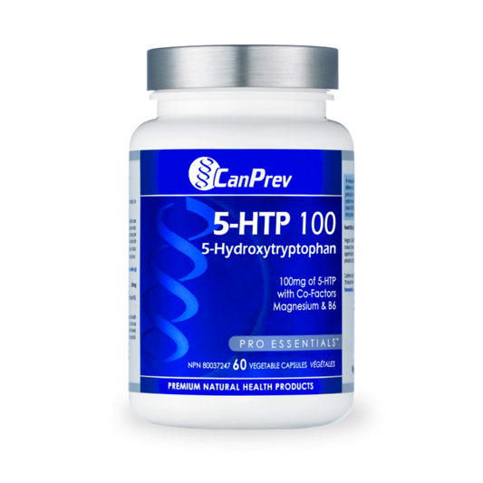 CanPrev   5-HTP 100 with B6 & Magnesium   60 v-caps