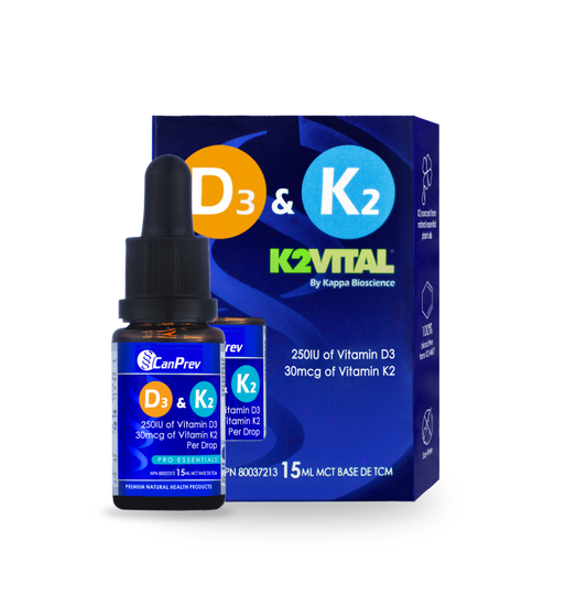 CanPrevD3 & K2 Drops - MCT base_15 mL
