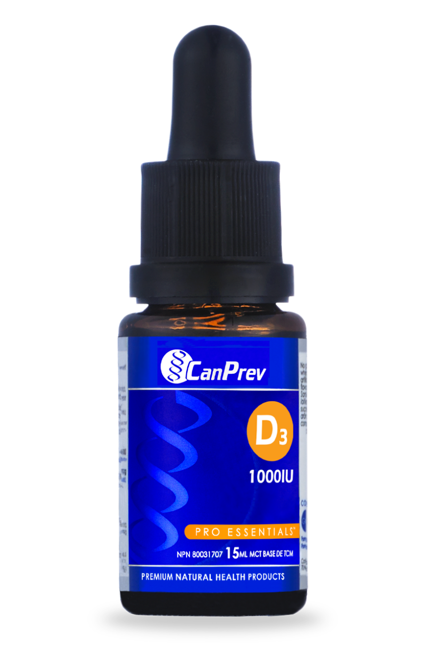 CanPrevD3 Drops 1000IU - MCT base_15 mL