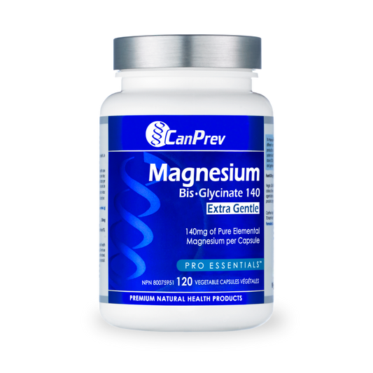CanPrevMagnesium Bis·Glycinate 140 Extra Gentle_120 v-caps