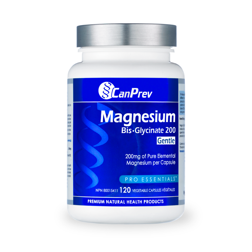 CanPrev   Magnesium Bis·Glycinate 200 Gentle   120 v-caps