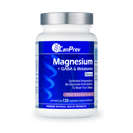 CanPrevMagnesium Sleep + GABA & Melatonin_120 v-caps