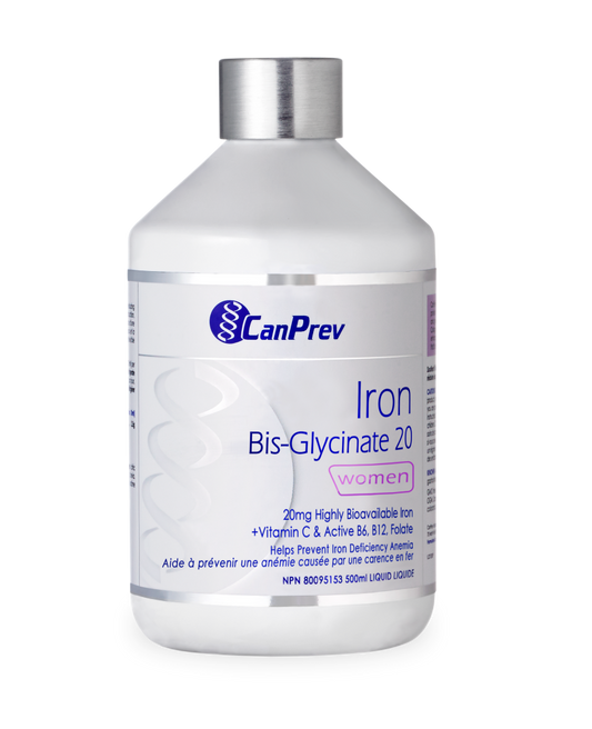 CanPrevIron Bis·Glycinate 20 - Liquid - Natural Orange Flavour_500 mL