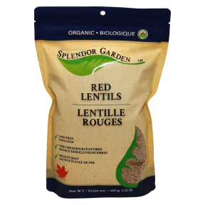 Splendor Garden - Organic Red Lentils -  600g