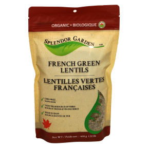 Splendor Garden - Organic French Green Lentils -  600g