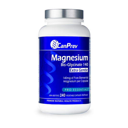 CanPrevMagnesium Bis·Glycinate 140 Extra Gentle_240 v-caps