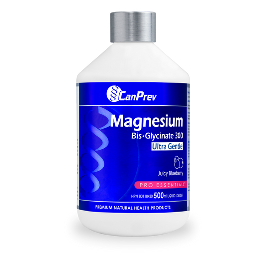 CanPrevMagnesium Bis·Glycinate 300 Ultra Gentle - Liquid - Juicy Blueberry_500 mL
