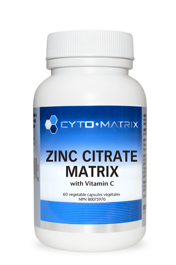 Cyto-Matrix Zinc Citrate 50mg 60 v-caps