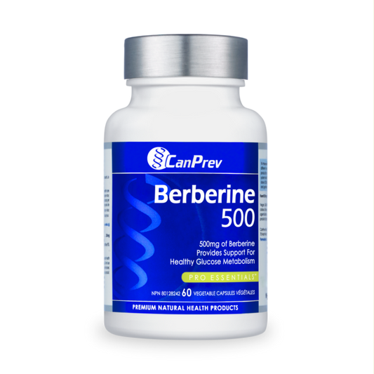 CanPrev   Berberine 500mg   60 v-caps