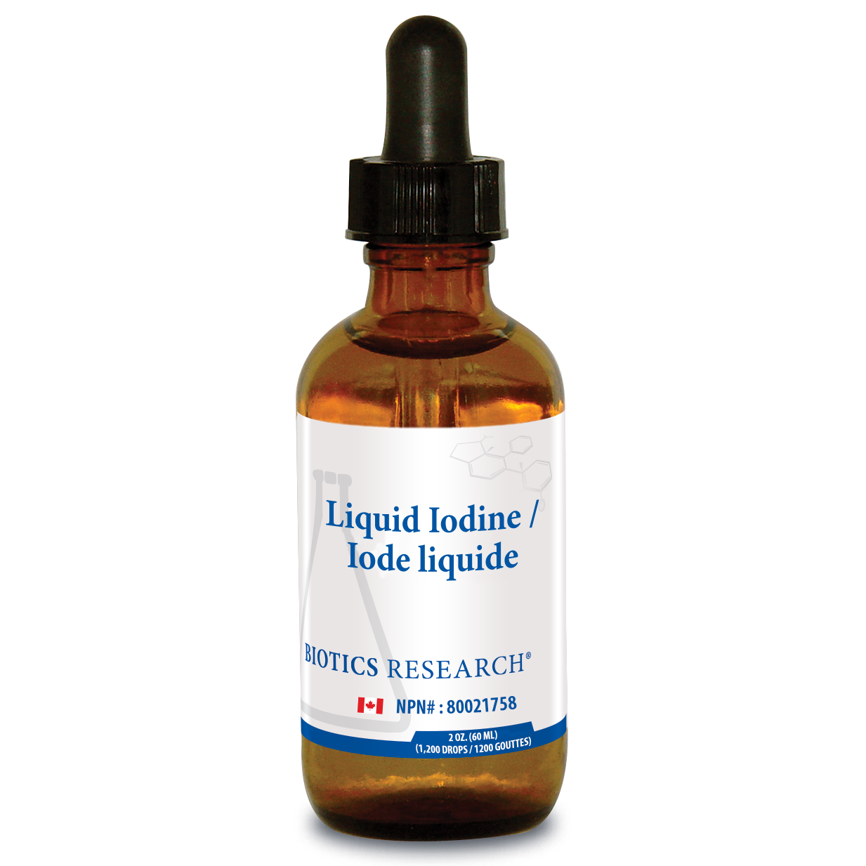 BIOTICS - LIQUID IODINE - 60ml