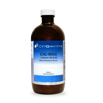 Cyto Matrix - Cal·Mag + Vitamin D3 & K2 - Liquid - Blueberry - 450 mL