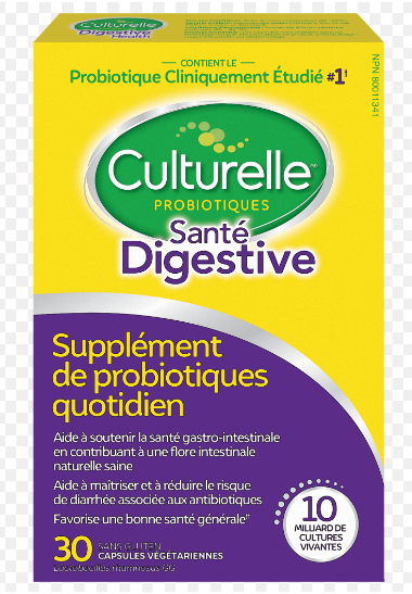 CULTURELLE DIGESTIVE HEALTH CAPS 30