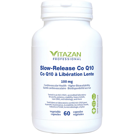 Vitazan Slow-Release Co Q10 100 mg   60 capsules