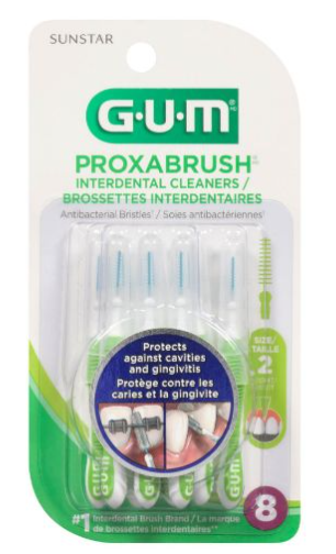 GUM PROXABRUSH TRAV-LERS NARROW 8PK