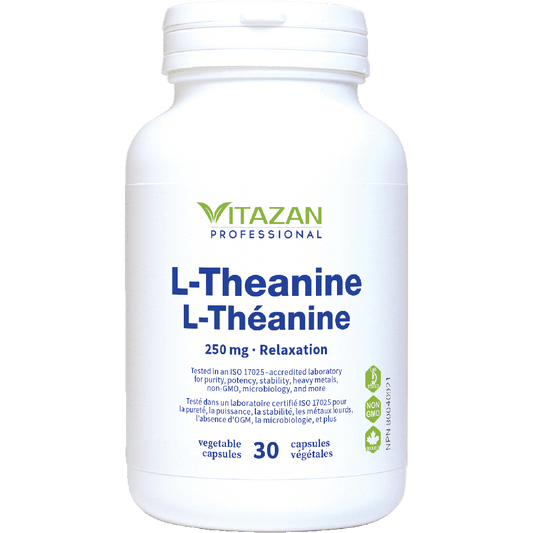 Vitazan    L-Theanine (250 mg · Relaxation) 120 capsules