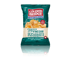 Covered Bridge Potato Chips-Sea Salt & Vinegar   170g