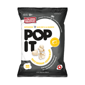 Covered Bridge   Popcorn   White Cheddar Popcorn  125G
