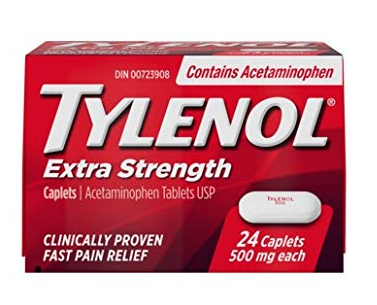 Tylenol Extra Strength Caplets 500 mg 24 Caplets