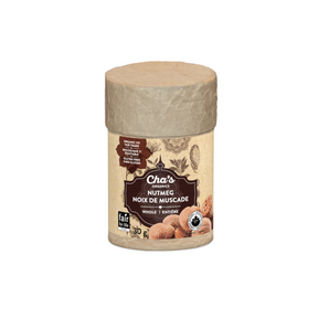 Cha's Organics   Nutmeg, Whole 6 x 30g