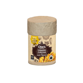 Cha's Organics   Turmeric, Slices 6 x 10g