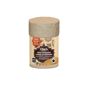 Cha's Organics   True Cinnamon, Ground 6 x 30g