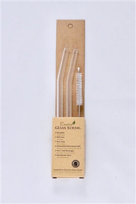 ENVIRO GLASS STRAWS_Combo Reg. Straws 8" Bent