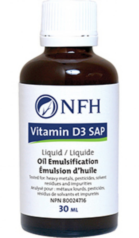Vitamin D3 SAP Liquid (1000 IU, 25 mcg/drop) 30 ml -