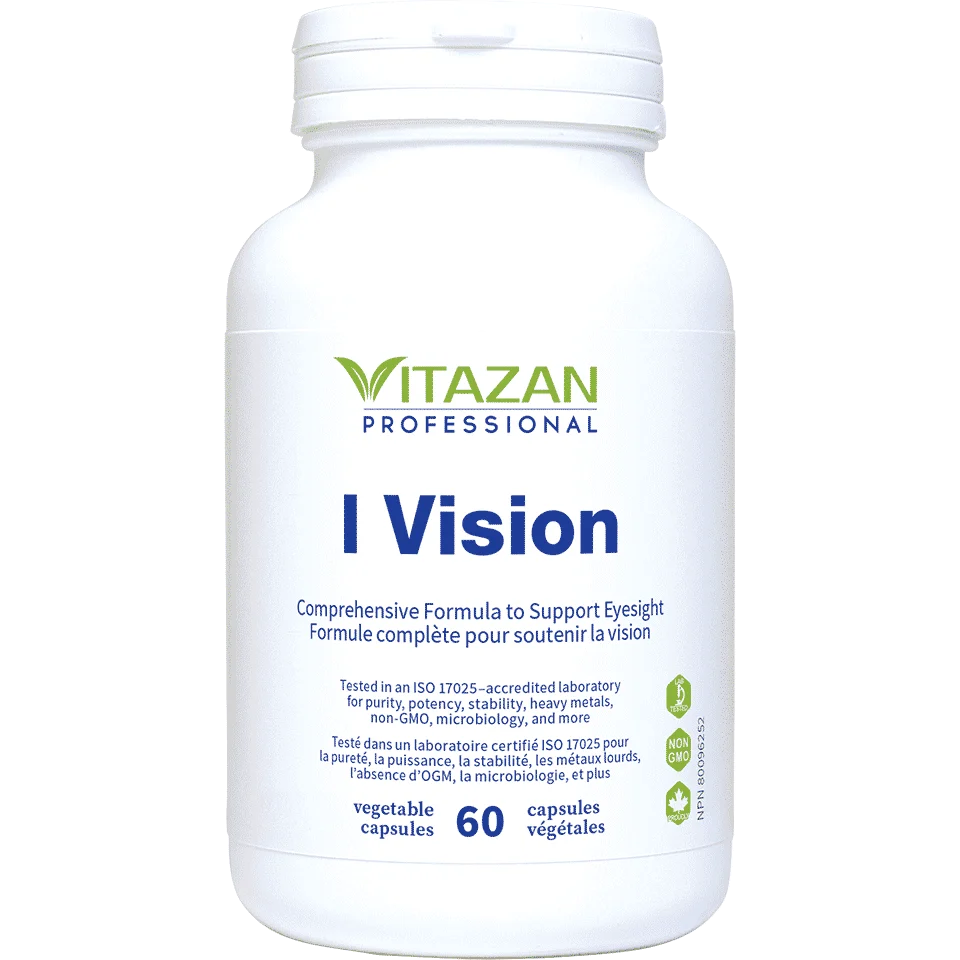 Vitazan    I Vision (Complete Formula with Lutein) 60 capsules