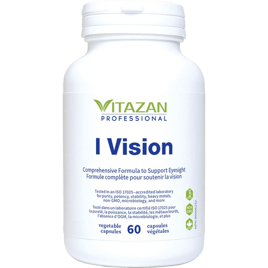 Vitazan    I Vision (Complete Formula with Lutein) 60 capsules