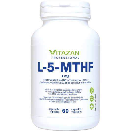 Vitazan L-5-MTHF  1 mg 60 capsules