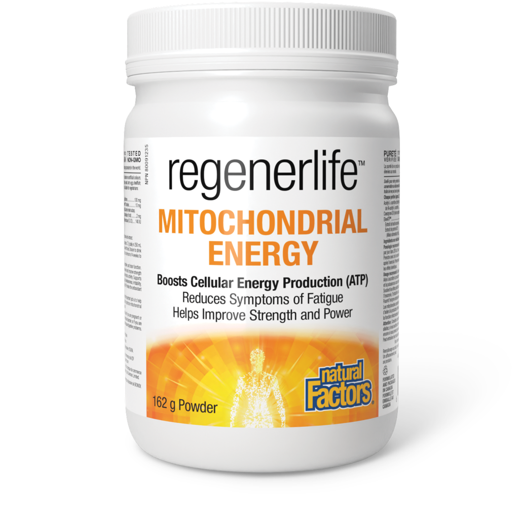 Natural Factors   Mitochondrial Energy, Regenerlife   162gpwd