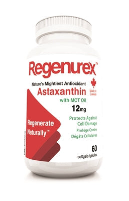 REGENUREX   Astaxanthin 12mg - 60 Bovine