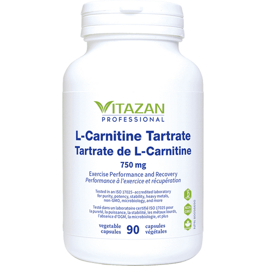 Vitazan    L-Carnitine Tartrate 750 mg  90 capsules
