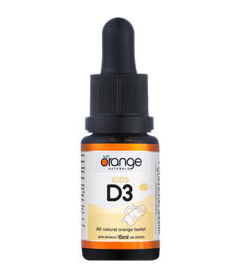 Orange naturals    Kids D3 Drops 400IU - Orange    15 ml