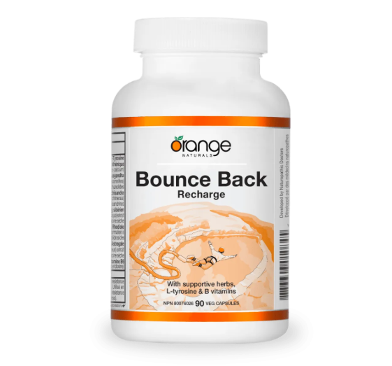 Orange naturals    Bounce Back Recharge    90 v-caps