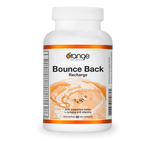 Orange naturals    Bounce Back Recharge    90 v-caps