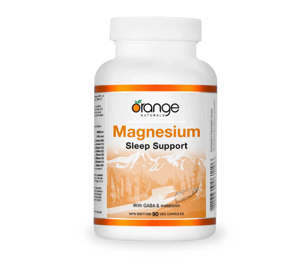 Orange naturals    Magnesium Sleep Support    90 v-caps