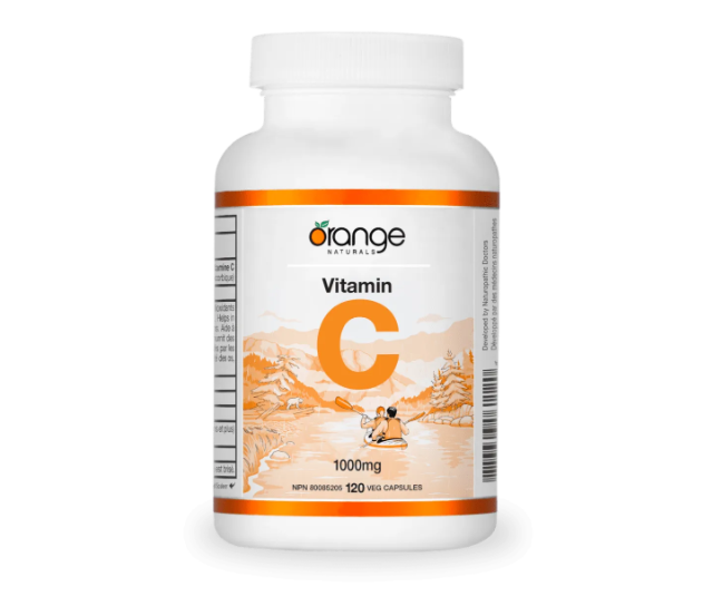 Orange naturals    Vitamin C 1000mg    120 v-caps