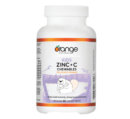 Orange naturals    Kids Zinc + C Chewables - Delicious Orange    90 tablets